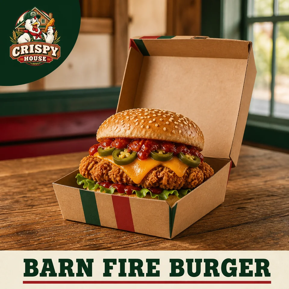 Barn Fire Burger