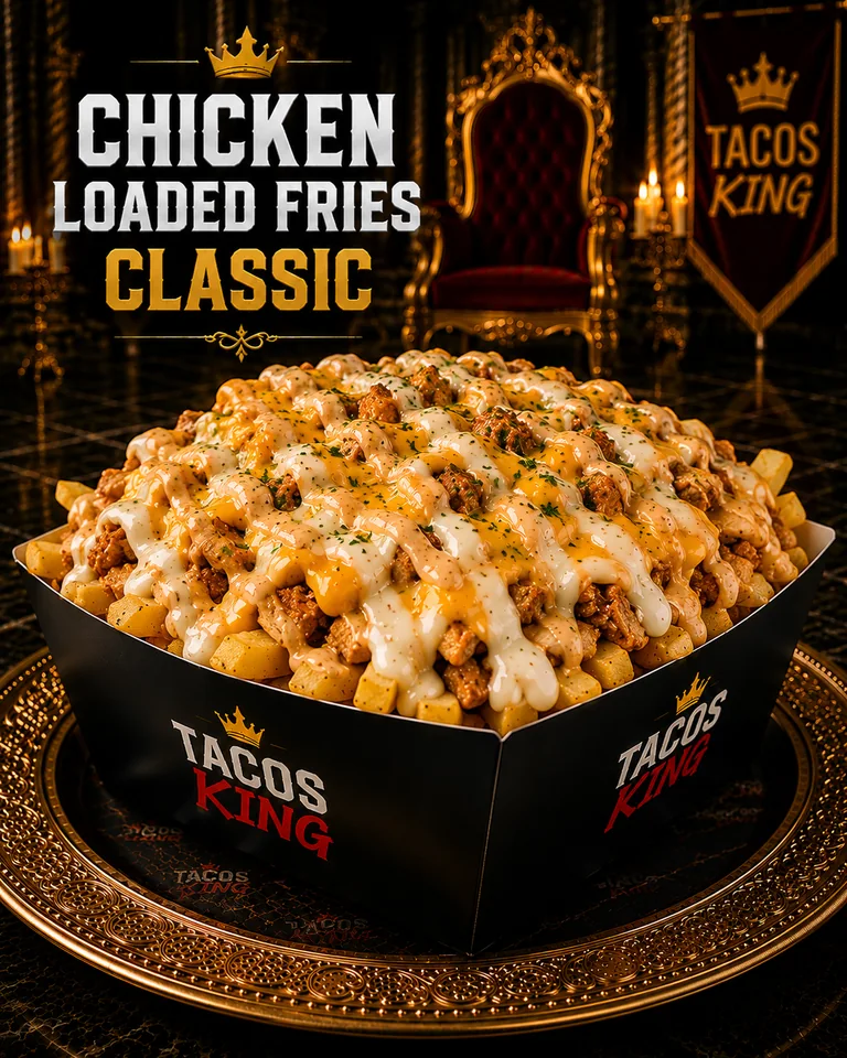 Loaded Fries Chicken Classic Tacosking